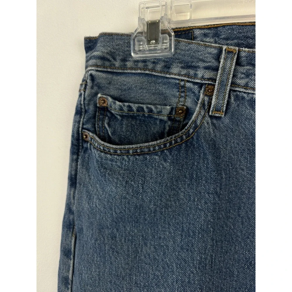Vtg Levis 501 Jeans Mens 33x34 Med Wash Button Fly WPL 423 Cotton 31x33 Read